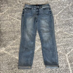 Women’s 7/28 Judy Blue Boyfriend Fit Cuffed Denim Jeans